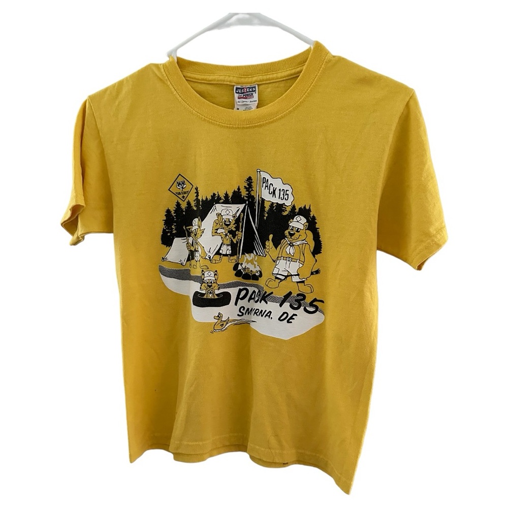 Jerzees dri-power active boy tee shirt cotton blend size Medium